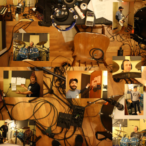 recording-collage